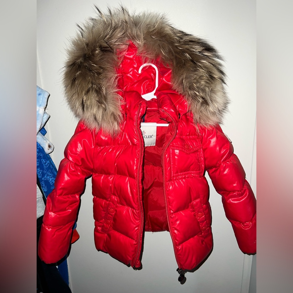 Moncler coat size 3 100cm perfect condition